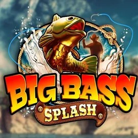 Big Bass Splash slot logo by Pragmatic Play at buumi casino